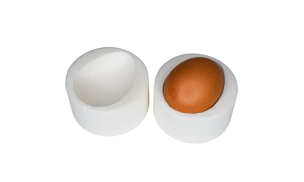 Foam single egg protector for BT-80 (2.5" ID) tube, horizontal UKROC model rocketry