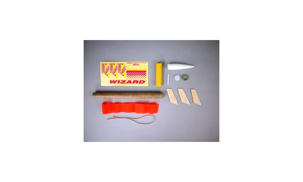 Model rakety Estes Wizard - úroveň dovednosti 1, 18mm montáž střídavých raketových motorů, 3 image