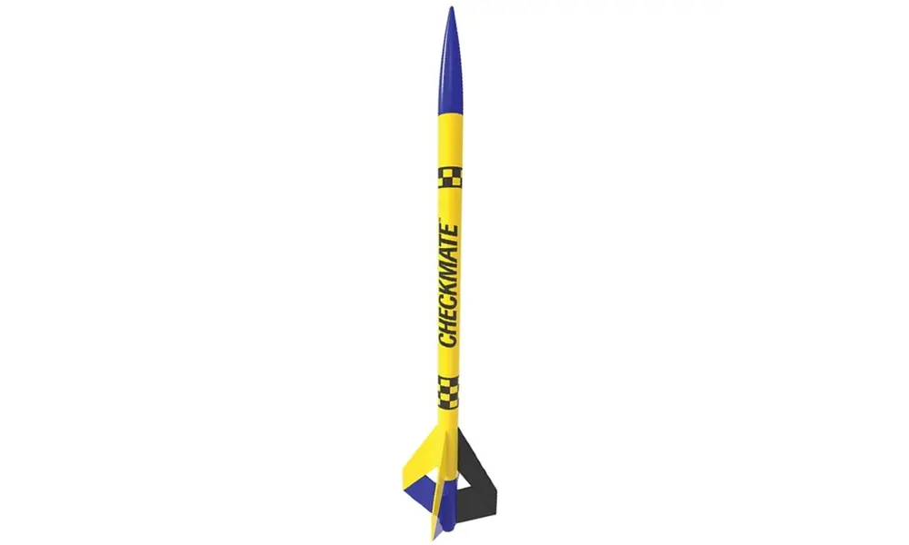 Estes Checkmate model rocket kit - 19mm 2 Stage Rocket 18mm A motors Skill Level 1 model rocketry
