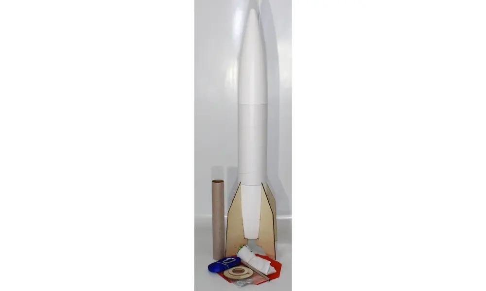 V2 4" FI-motorer - 38 mm (29 mm med adapter) - Avanceret modelraketbyggesæt, 3 image model rocketry