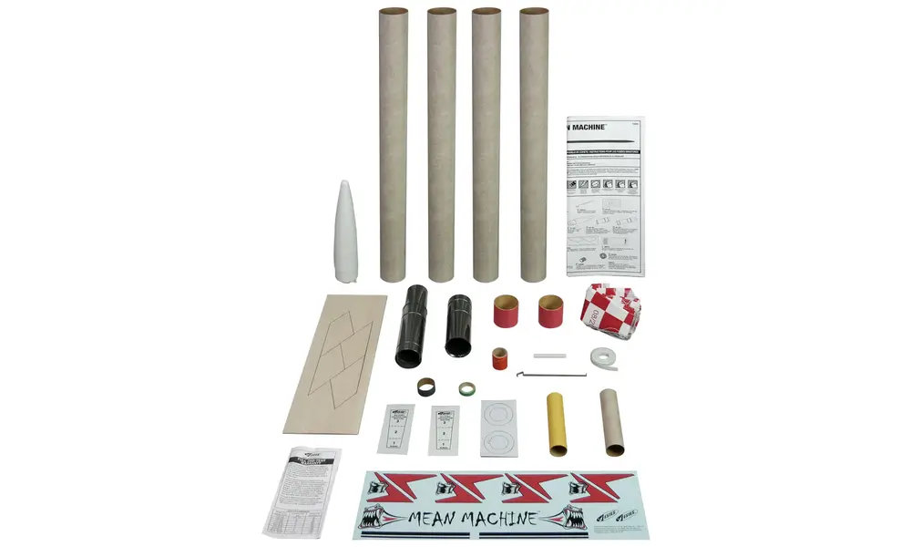 Kit de fusée modèle Mean Machine de 2 m de long - Estes' Big One !, 5 image