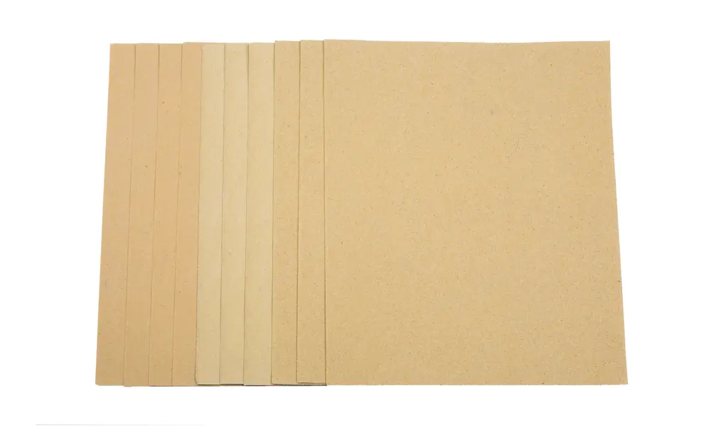 10 stuks gesorteerd schuurpapier (blauwe vlek) - grof, medium en fijn, 2 image