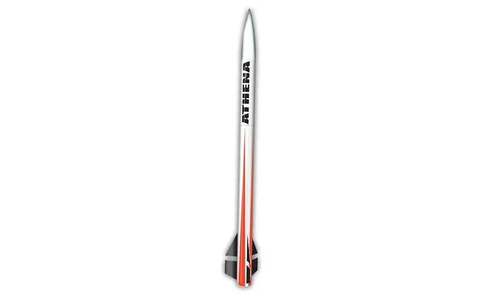 Athena rocket 3.1" 79mm  F-I motors - 29mm - Intermediate model rocket kit model rocketry