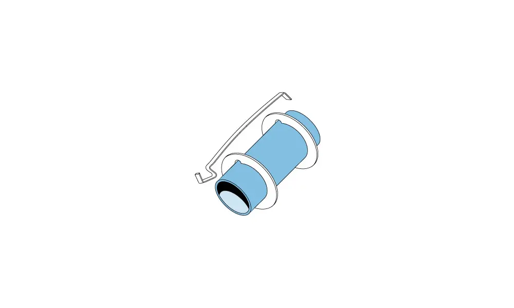 Комплект кріплення двигуна D & E Estes виготовляє два кріплення, 3 image model rocketry
