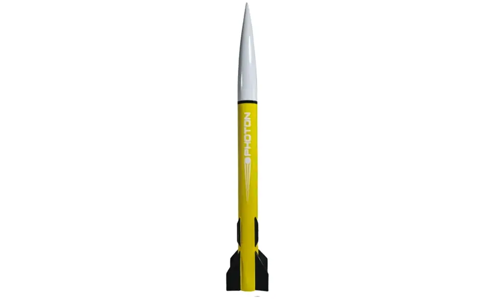Photon entry level C-E model rocket, 24mm mount 48mm diameter entry level rocket model rocketry