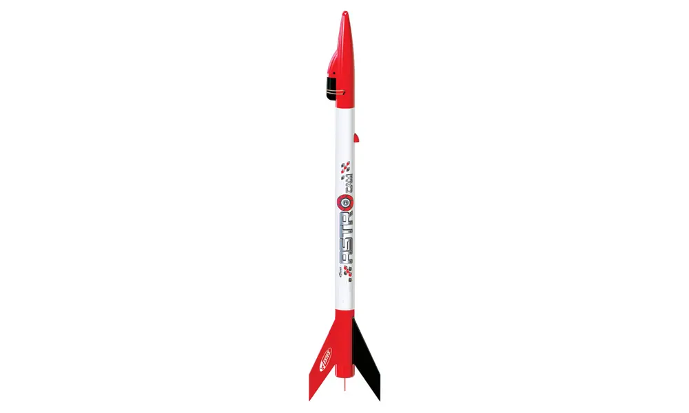 Estes Astrocam-Modellraketen-Starterset – 25-mm-Rakete mit Kamera, 18-mm-A-Motoren, flugbereit, Produktoptionen: Astrocam Rakete - Starterset, 2 image