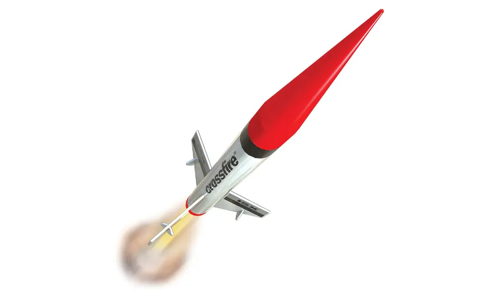 Estes Crossfire ISX modelraketkit - vaardigheidsniveau 1, 18 mm AC-motoren, 3 image