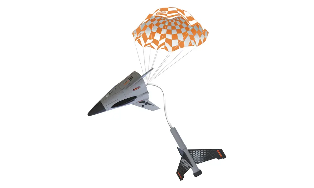 Estes DARC-1 Space Corps model rocket kit - 19mm rocket B-C motors-skill level 3, 2 image model rocketry