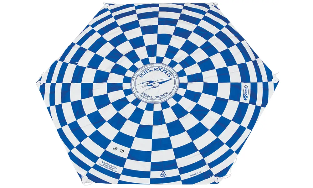 Paracadute di recupero Estes da 18 pollici (457 mm)., Opzioni del prodotto: Paracadute Estes da 18" 457mm