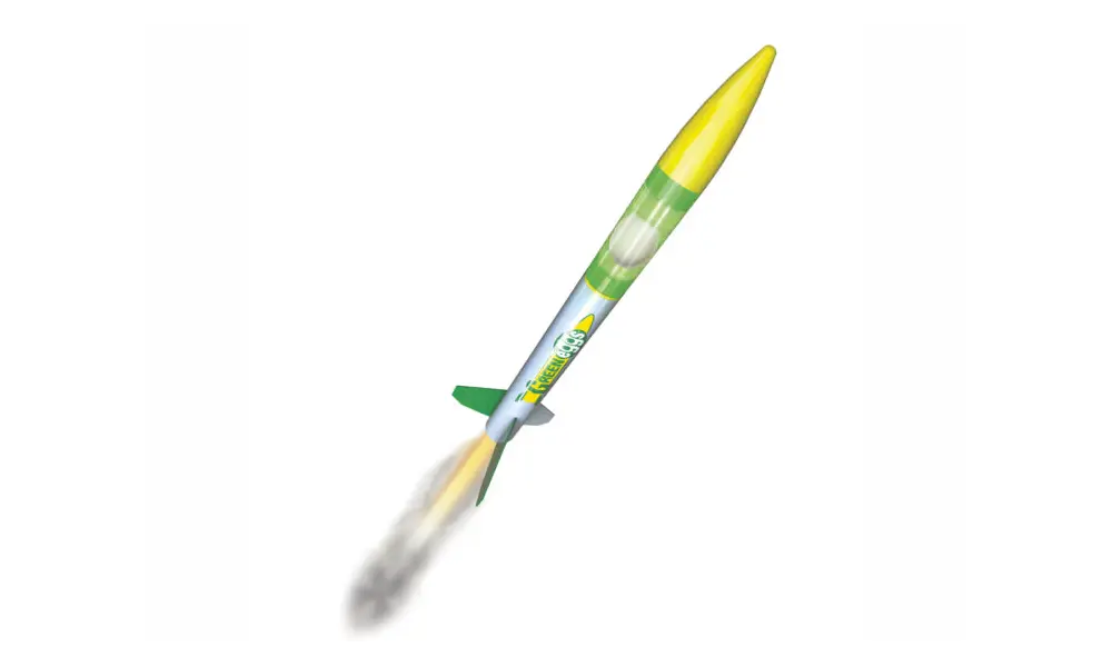 Estes Green Eggs model rocket kit - 46mm payloader-C-D engines-skill level 2, 3 image model rocketry
