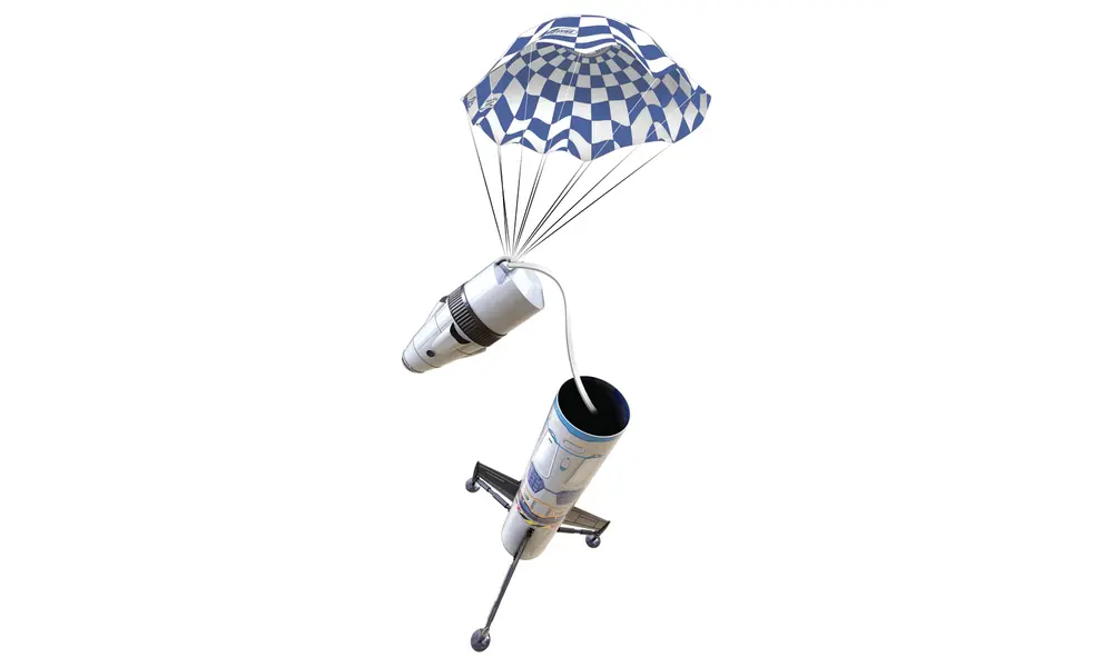 Destination Mars MAV model rocket kit Estes Skill Level 1 18mm mount C engines, 4 image model rocketry