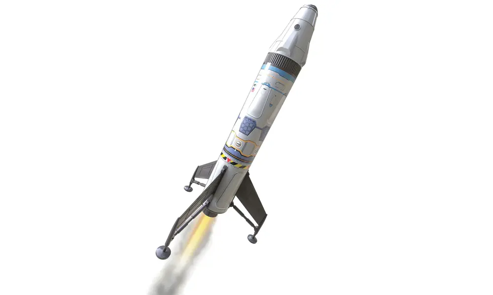 Destination Mars MAV model rocket kit Estes Skill Level 1 18mm mount C engines, 3 image model rocketry