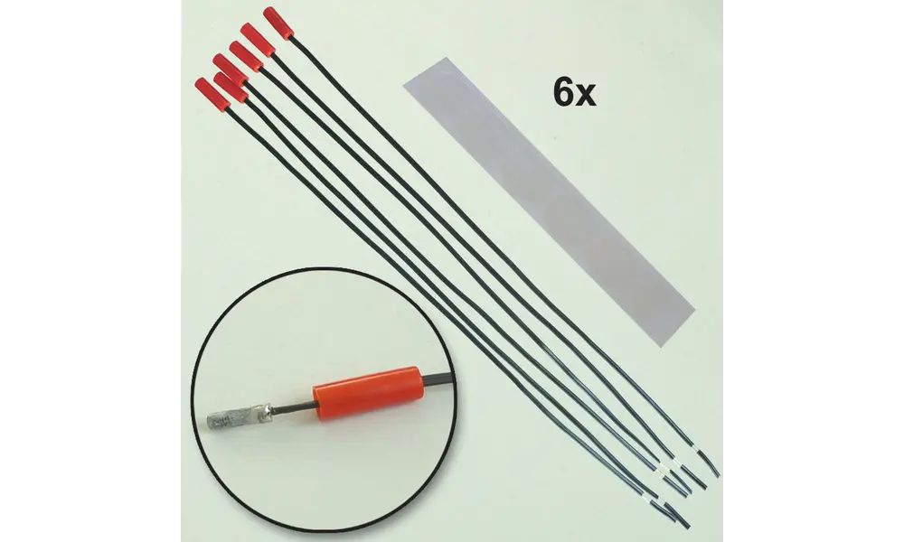 Pack de 6 allumeurs / démarreurs Klima pour maquettes de fusées, Options du produit: Allumeurs/démarreurs Klima - paquet de 6
