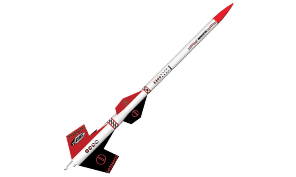 Estes Indicator raketmodellbyggsats - nivå 1, 18 mm montering av minimotorer med multifin-fäste model rocketry