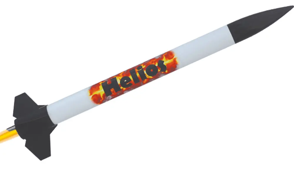 Klima Helios model rocket kit -Quick and Easy Range- Great quality set, easy to build and fly! model rocketry