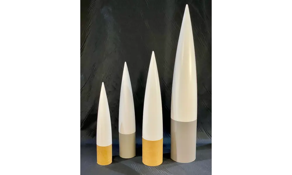 2.560" (65mm) Plastic nosecone PML, Other product options: PML Plastic nosecon 2.560" model rocketry