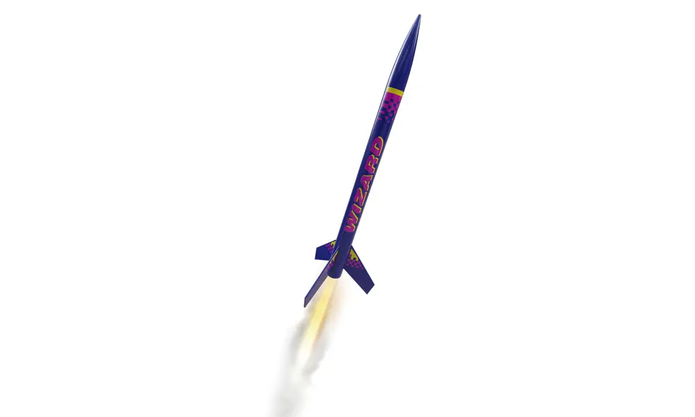 Model rakety Estes Wizard - úroveň dovednosti 1, 18mm montáž střídavých raketových motorů, 5 image