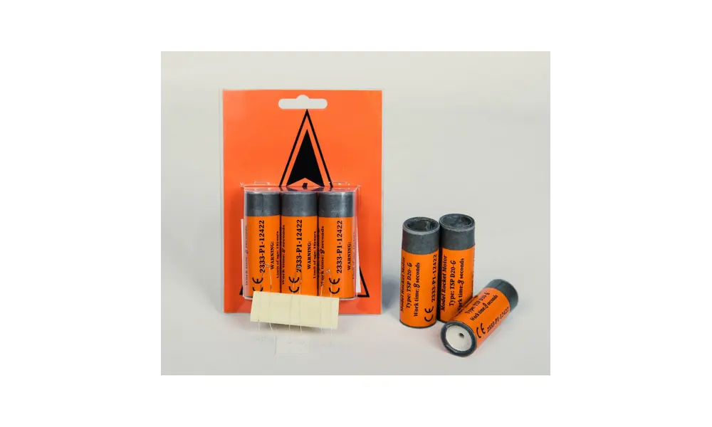 D20-8 Twin Pack 24mm TSP modello motori a razzo motore a media potenza, Opzioni del prodotto: D20-8 PTS