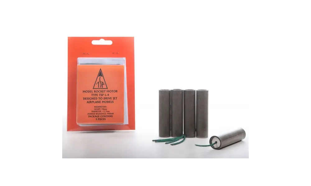 TSP L-4 (D0.9-P) Fünf (x5) Pack 17,7 mm Modell-Segelflugzeug-/Flugzeugmotoren