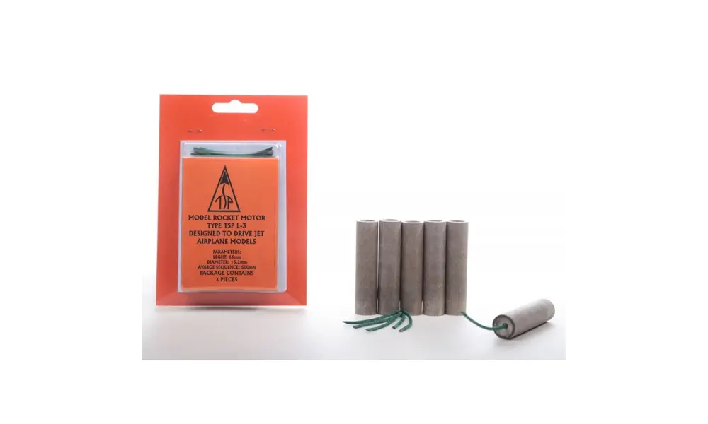 TSP L-3 (C0,5-P) Sada šesti (x6) 15,2 mm modelu kluzáku / motorů letadla
