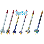 A6-4 Six Pack 18 mm Klima -mallin rakettimoottorit, Muita tuotevaihtoehtoja: A6-4 Six pack - 18mm Klima motors, 3 image model rocketry