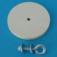 Adapterplatta 63mm med ögleskruv - Klima, Andra produktalternativ: 63 mm adapterplatta med öglebult model rocketry
