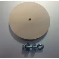 Adapterplaat 70mm met oogbout - Klima, Productopties: 70 mm adapterplaat met oogbout