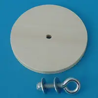 Adapterplatta 73mm med ögleskruv - Klima, Andra produktalternativ: 73 mm adapterplatta med öglebult model rocketry