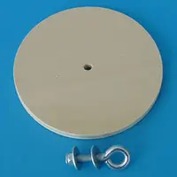 Adapterplaat 97mm met oogbout - Klima, Productopties: 97 mm adapterplaat met oogbout