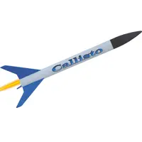 Callisto model rocket kit - skill level 1 - 18mm mount-A-C motors  - Klima model rocketry