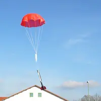 35cm Klima Parachute - Trudny do rozdarcia - Pomarańczowy, Opcje produktu: Spadochron Klima o średnicy 35 cm