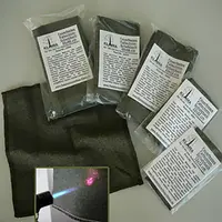 12x12cm (120 x 120mm) Fireproof cloth parachute / streamer protection - Klima, Other product options: Klima fire protection - Cloth 12x12cm model rocketry