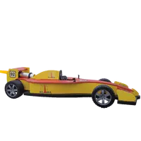 Modelo de coche de carreras cohete Fórmula-R