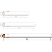 Runkoputki 26 mm x 385 mm - 3 uraa - runko Klima model rocketry