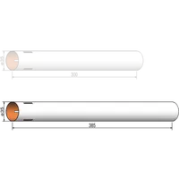 Runkoputki 35 mm x 385 mm - 3 uraa - runko Klima model rocketry