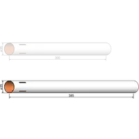 Runkoputki 35 mm x 385 mm - 4 uraa - runko Klima model rocketry