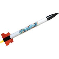 Pegasus rakettmodellbyggesett, 18 mm monterings-BD-motorer, klar til å fly - Klima model rocketry