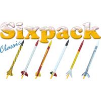 Klima 6-pack klassieke raketset teamkit - Stel hier je complete bundel samen - 6-pack - Scholen en clubs
