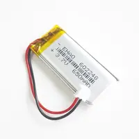 3.7v 650 mAh Lithium polymer Lipo recharegeable battery 2mm JST PH model rocketry