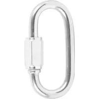 4mm quick link zinc plated steel [CLONE] [CLONE], Opciones de producto: Enlace rápido de 5 mm - Acero inoxidable 316