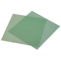 Spessore 0,5 mm - Foglio in fibra di vetro 100x100 mm G10 FR4 Piastra epossidica verde chiaro 3240 Pannello in resina epossidica FR-4 Fibra di vetro (confezione da 2), Opzioni del prodotto: 0.5mm - 100x100mm - Lastra in fibra di vetro (2 pz)
