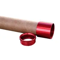 29mm Aluminium motor retainers anodised red Blackcat rocketry, Inne opcje produktu: 29 mm czerwony aluminiowy uchwyt silnika