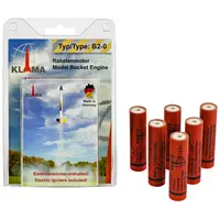 B2-0 Six Pack 18mm Klima modell raketmotorer motor model rocketry