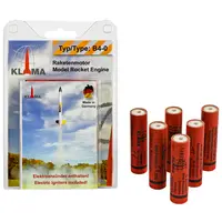 B4-0 Six Pack 18mm Klima modell raketmotorer motor model rocketry