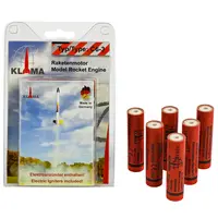 Moteurs de fusée modèle C6-3 Six Pack 18 mm Klima