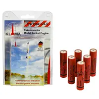 Moteur de moteurs de fusée modèle Klima C6-5 Six Pack 18 mm