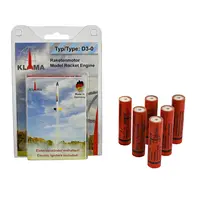 Moteurs de fusée modèle D3-0 Six Pack 18 mm Klima