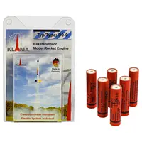 D9-0 Six Pack 18mm Klima modell raketmotorer motor model rocketry
