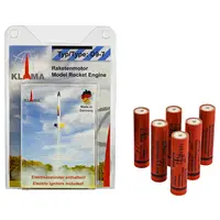Moteurs de fusée modèle D9-7 Six Pack 18 mm Klima