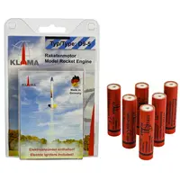 D9-5 Six Pack 18mm Klima modell raketmotorer motor model rocketry